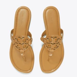 Tory Burch Miller Patent Sandal Sand 8.5